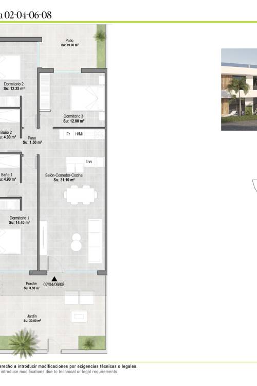 Bungalow - Nueva construcción  - Alhama de Murcia - Alhama de Murcia