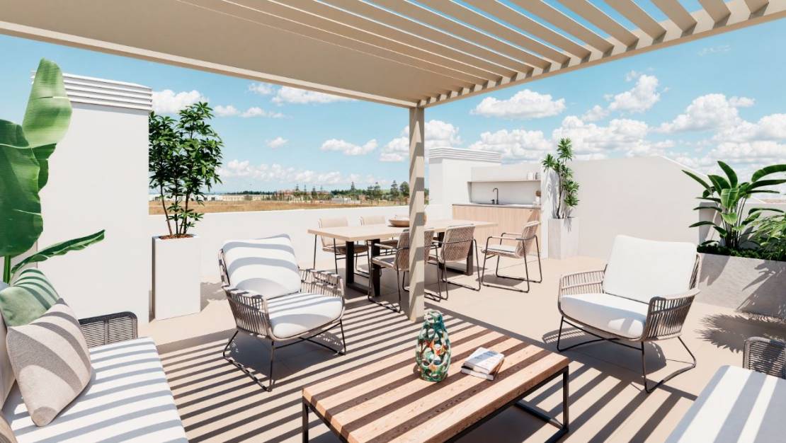 New Build - Apartment/Bungalow - Los Alcázares - Los Alcazares Centro