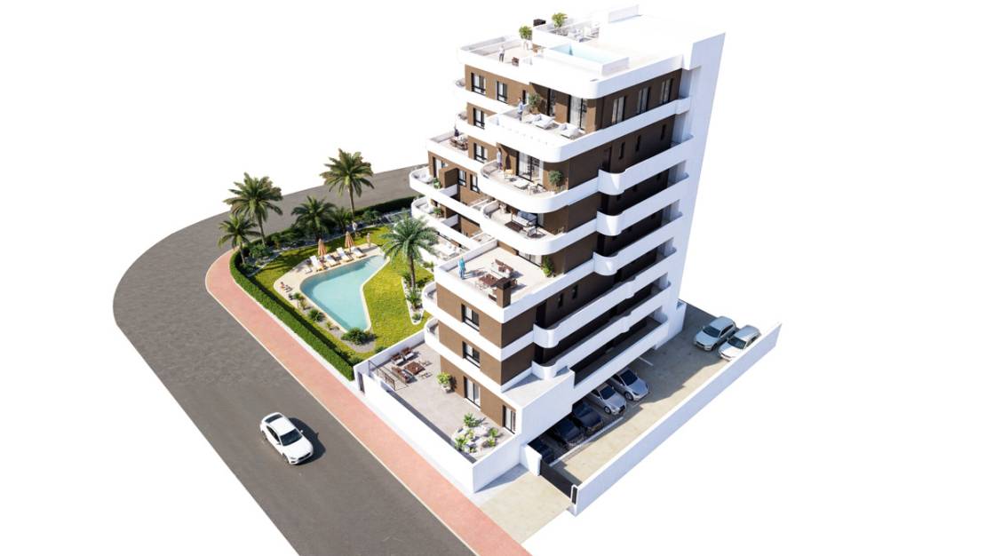 New Build - Apartment - Guardamar del Segura - Guardamar del Segura Centro