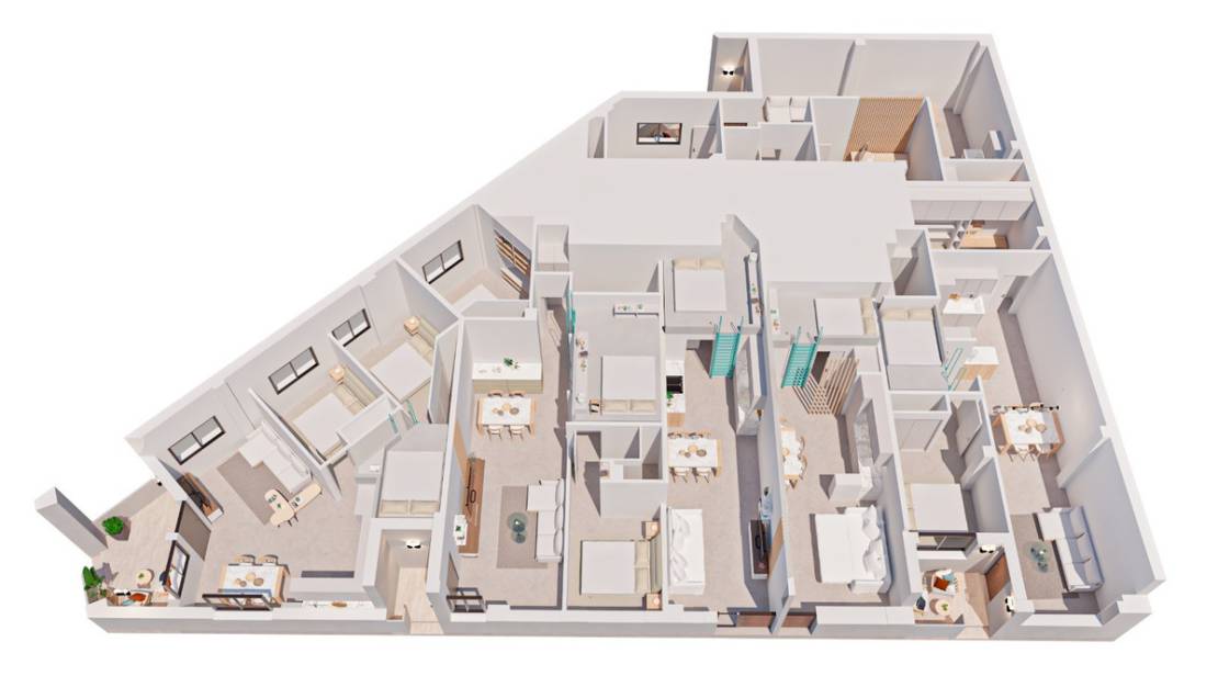 New Build - Apartment - Pilar de la Horadada - Pilar de la Horadada Centro