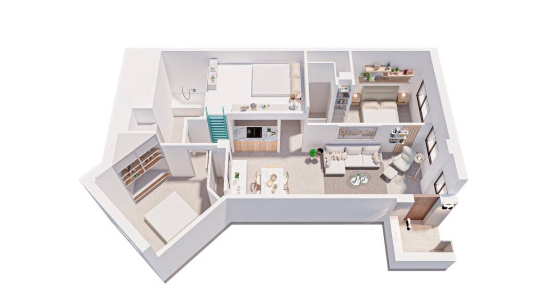 New Build - Apartment - Pilar de la Horadada - Pilar de la Horadada Centro
