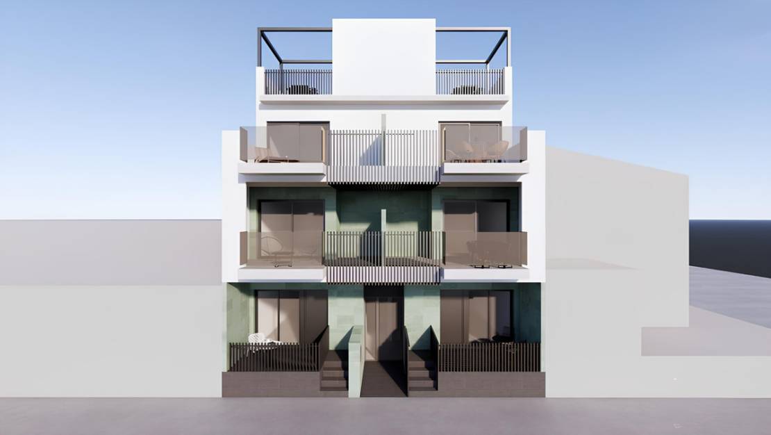 New Build - Apartment - Pilar de la Horadada - Pilar de la Horadada Centro
