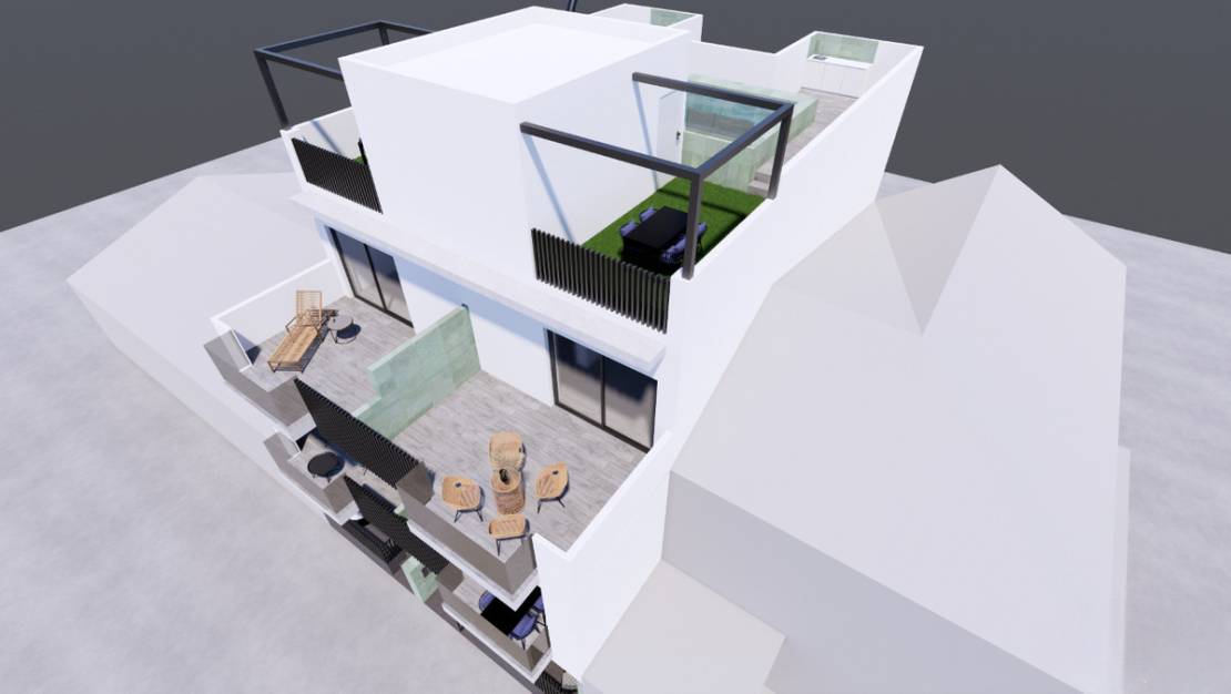 New Build - Apartment - Pilar de la Horadada - Torre de la Horadada