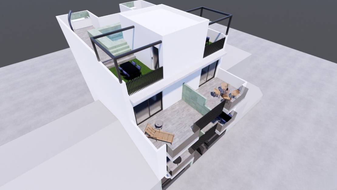 New Build - Apartment - Pilar de la Horadada - Torre de la Horadada
