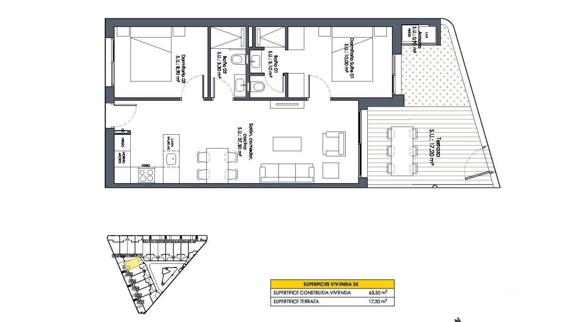 New Build - Bungalow - San Fulgencio - Pueblo