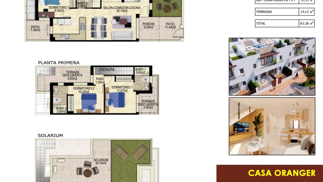 New Build - Duplex - Vistabella Golf Entre Naranjos