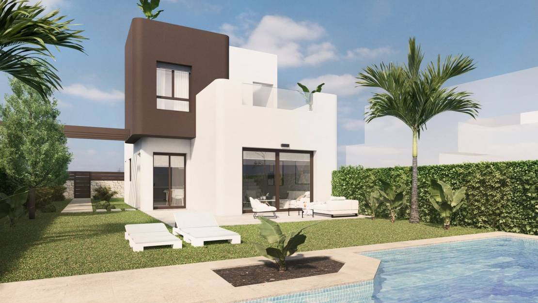 New Build - Semi - Detached Villa - Pilar de la Horadada - Lo Romero Golf