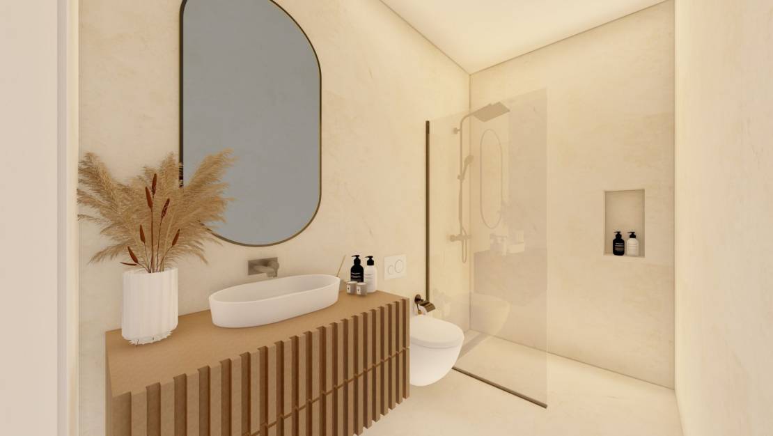 New Build - Semi - Detached Villa - Santiago De La Ribera