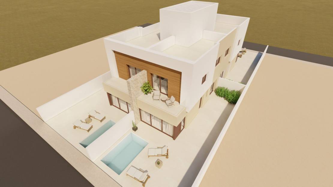 New Build - Town House - San Javier - Santiago de la Ribera