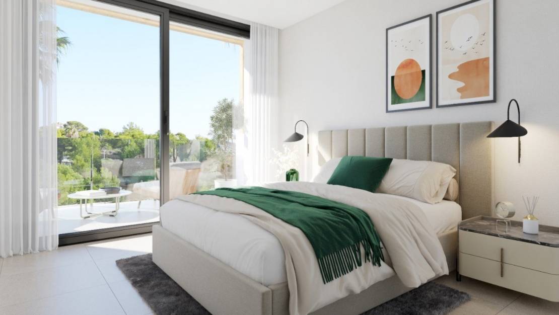 New Build - Townhouse - Finestrat - Balcon sierra cortina