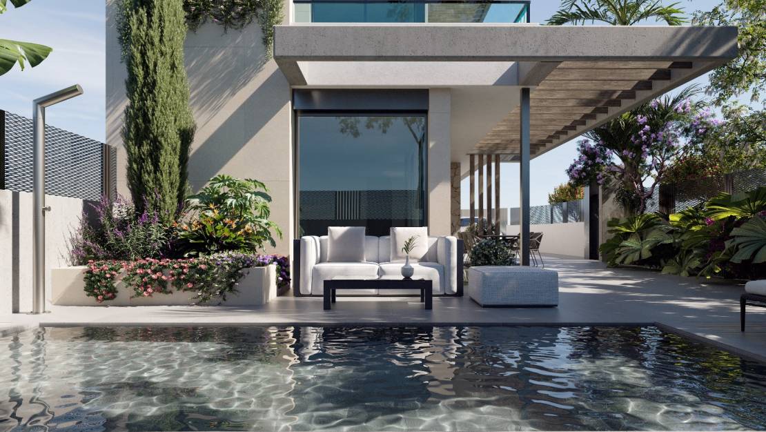 New Build - Villa de Lujo - Los Alcázares - Dolores de Pacheco-Santa Rosalía