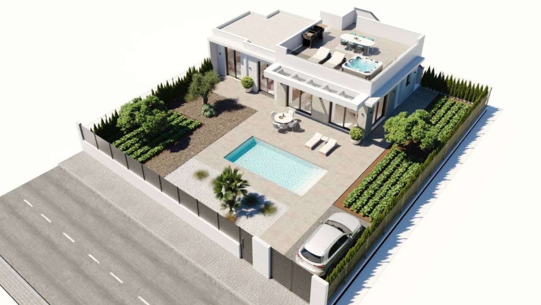 New Build - Villa - Fuente-Álamo de Murcia - Hacienda del Alamo Golf Resort