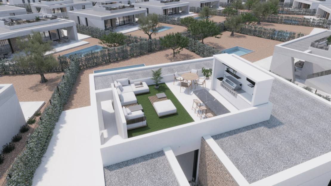 New Build - Villa - Fuente-Álamo de Murcia - Hacienda del Alamo Golf Resort