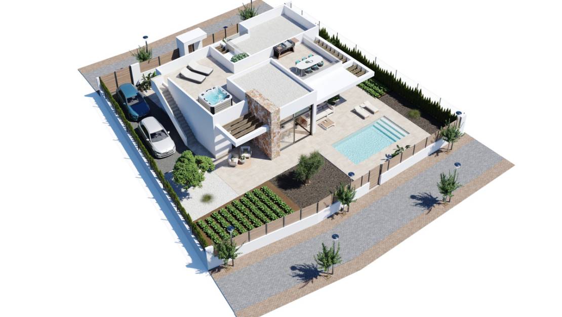 New Build - Villa - Fuente-Álamo de Murcia - Hacienda del Alamo Golf Resort