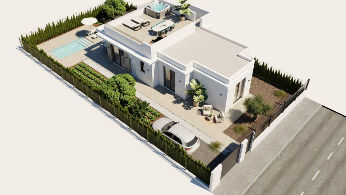 New Build - Villa - Fuente-Álamo de Murcia - Hacienda del Alamo Golf Resort