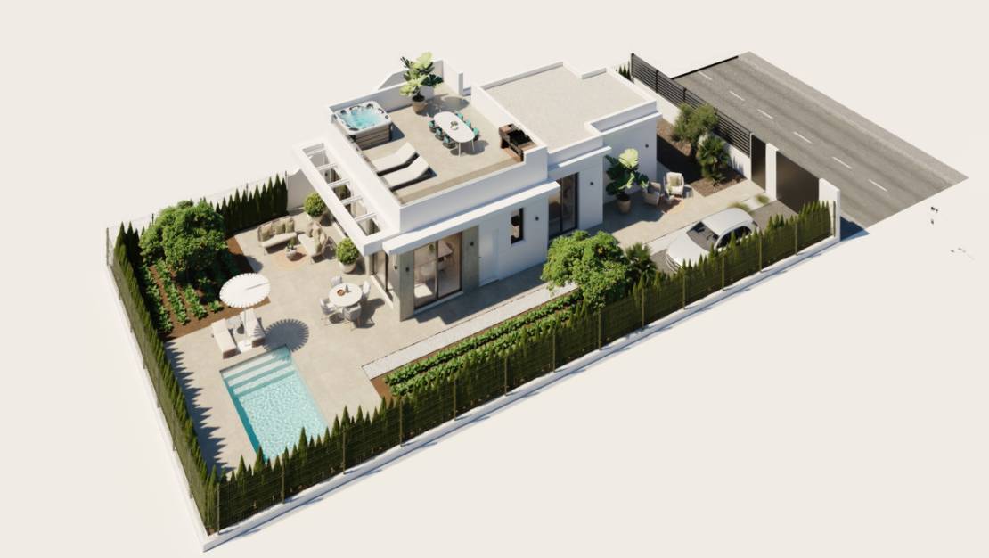 New Build - Villa - Fuente-Álamo de Murcia - Hacienda del Alamo Golf Resort