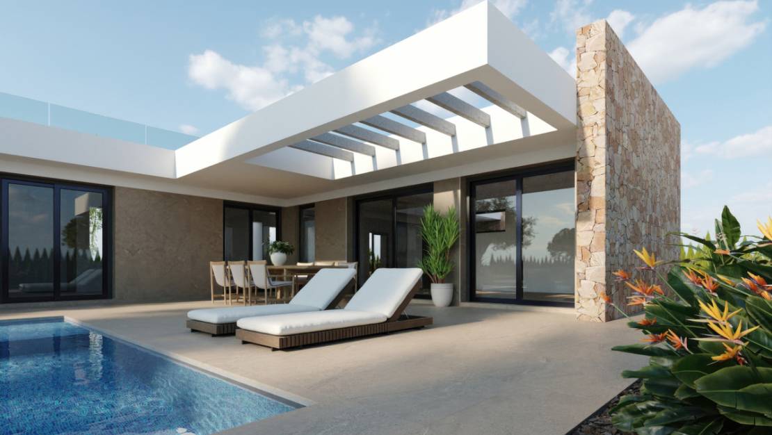 New Build - Villa - Fuente-Álamo de Murcia - Hacienda del Alamo Golf Resort