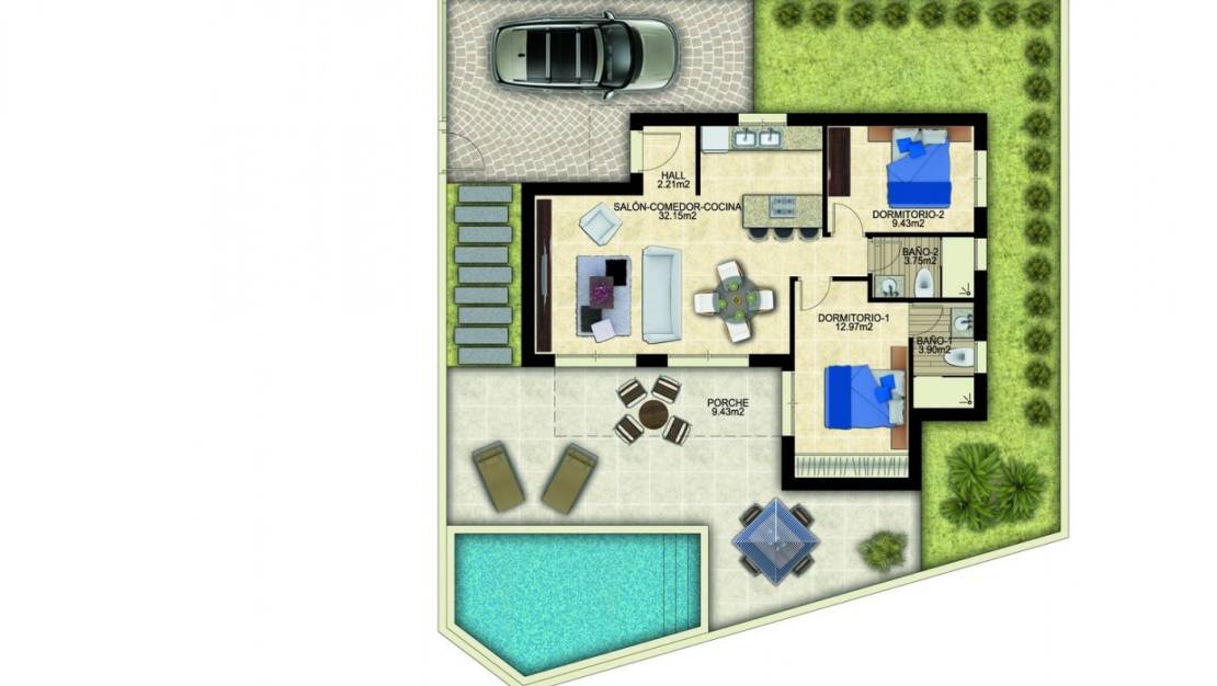 Nueva construcción  - Chalet - Benijofar