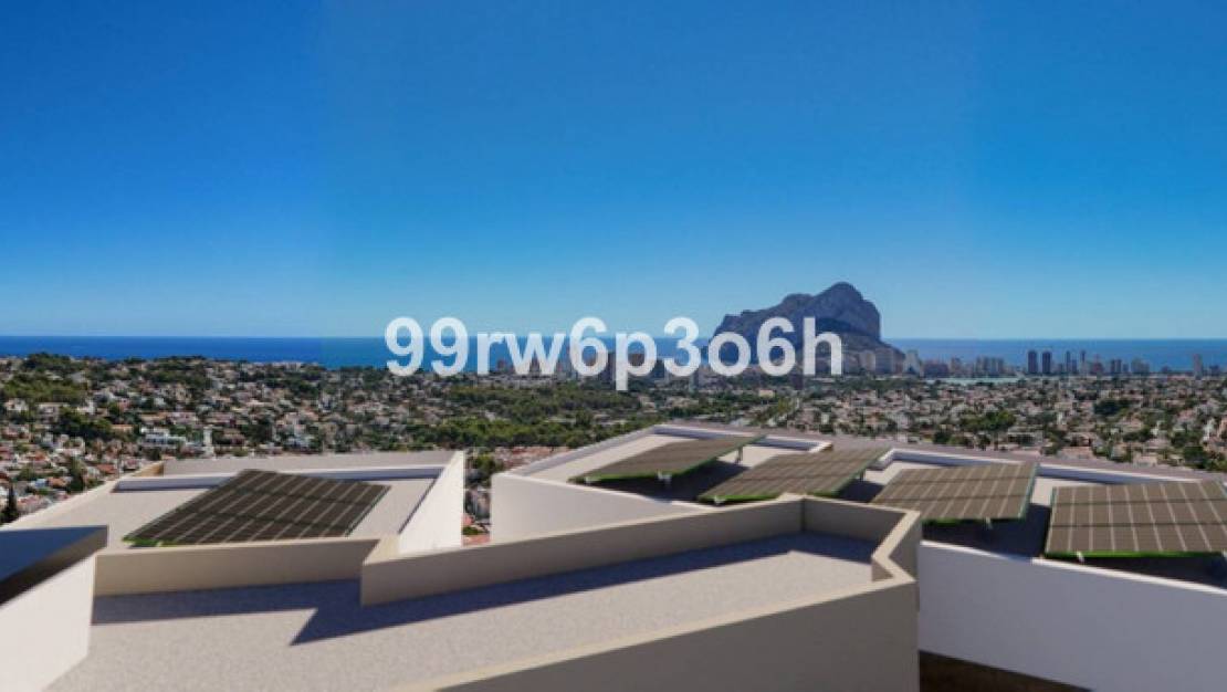 Nueva construcción  - Chalet - Calpe - Calpe Centro