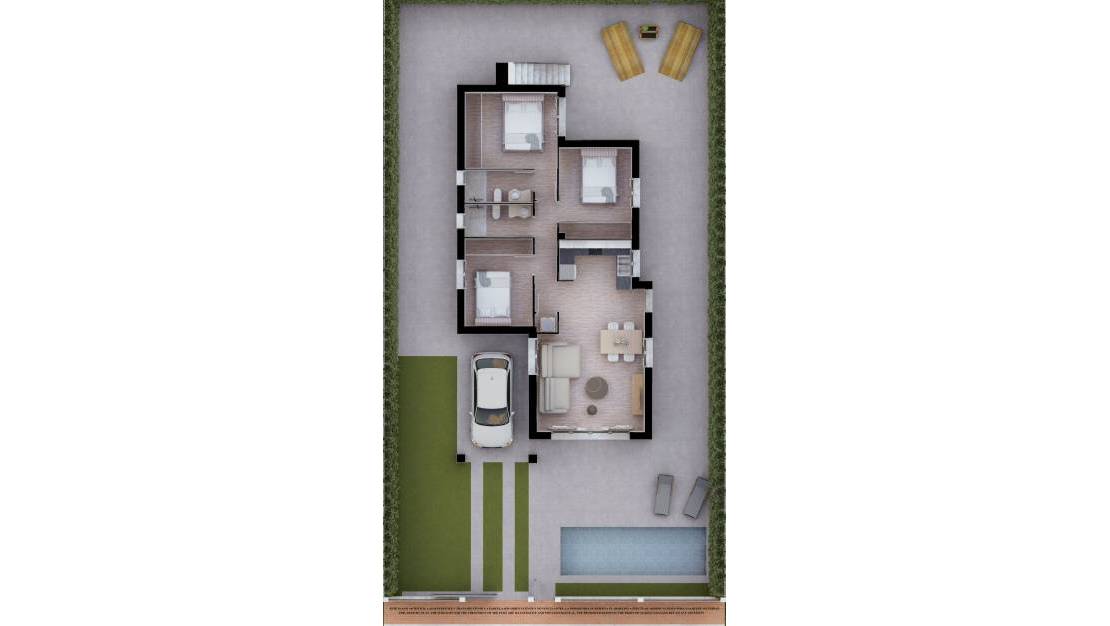 Nueva construcción  - Chalet - Los Alcázares - Los Alcazares Centro