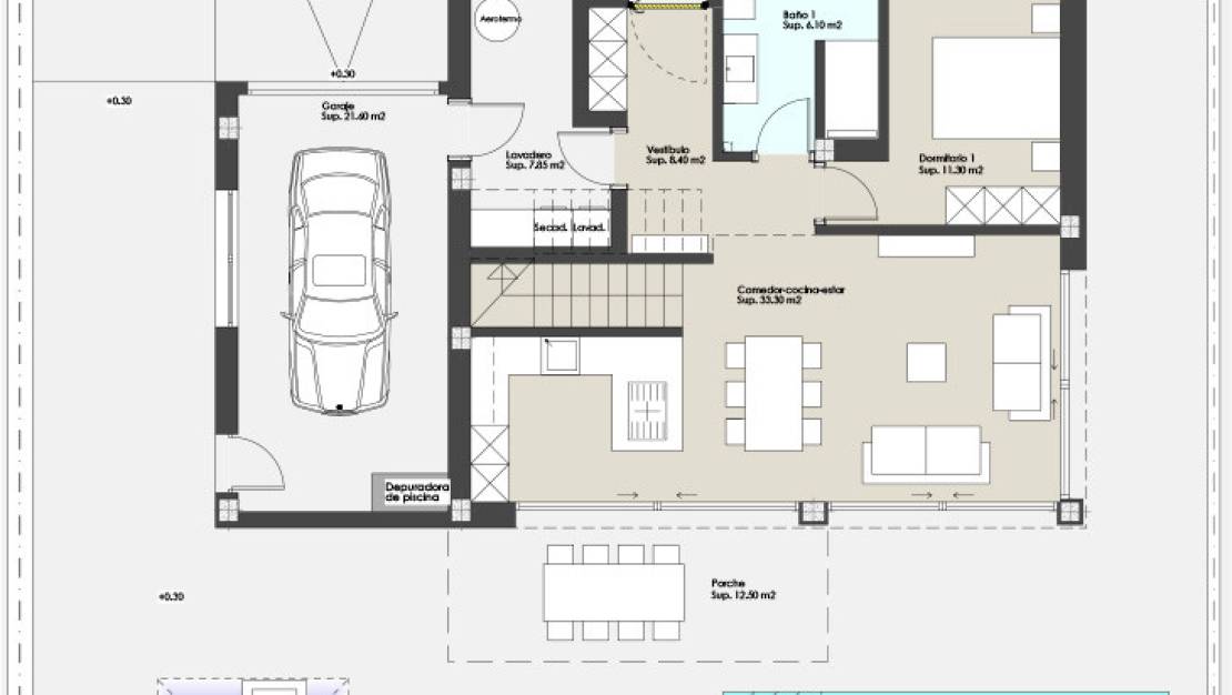 Nueva construcción  - Chalet - Pilar de la Horadada - Pilar de la Horadada Centro