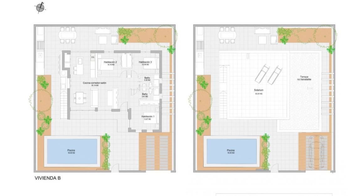 Nueva construcción  - Chalet - Pilar de la Horadada - Pinar de Campoverde