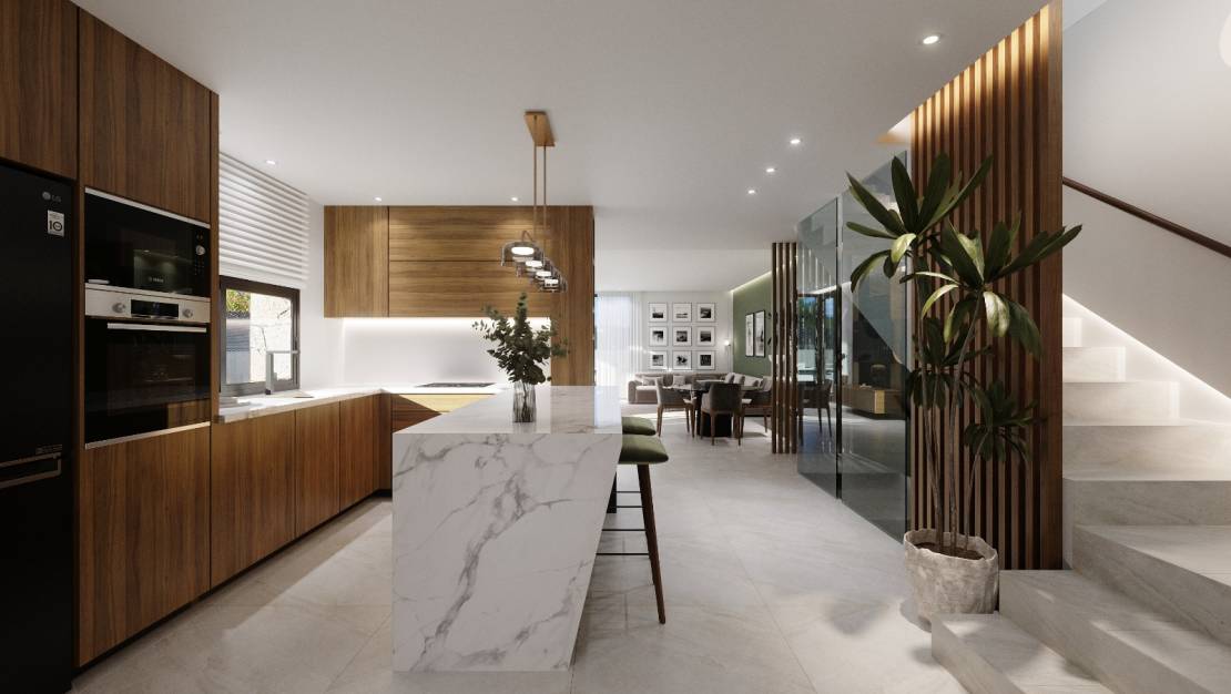 Nueva construcción  - Villa de Lujo - Los Alcázares - Dolores de Pacheco-Santa Rosalía