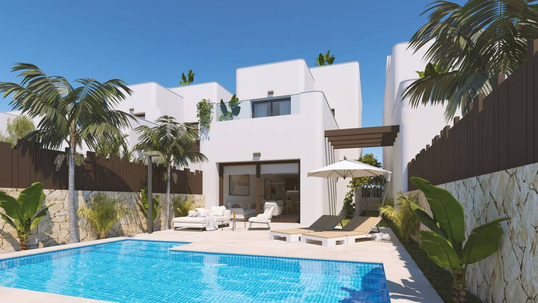 Nueva construcción  - Villa/Semi separado - Orihuela - Las Mil Palmeras