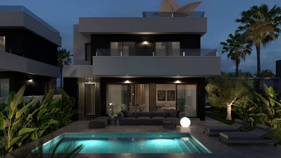 Nueva construcción  - Villa/Semi separado - Rojales - Ciudad Quesada
