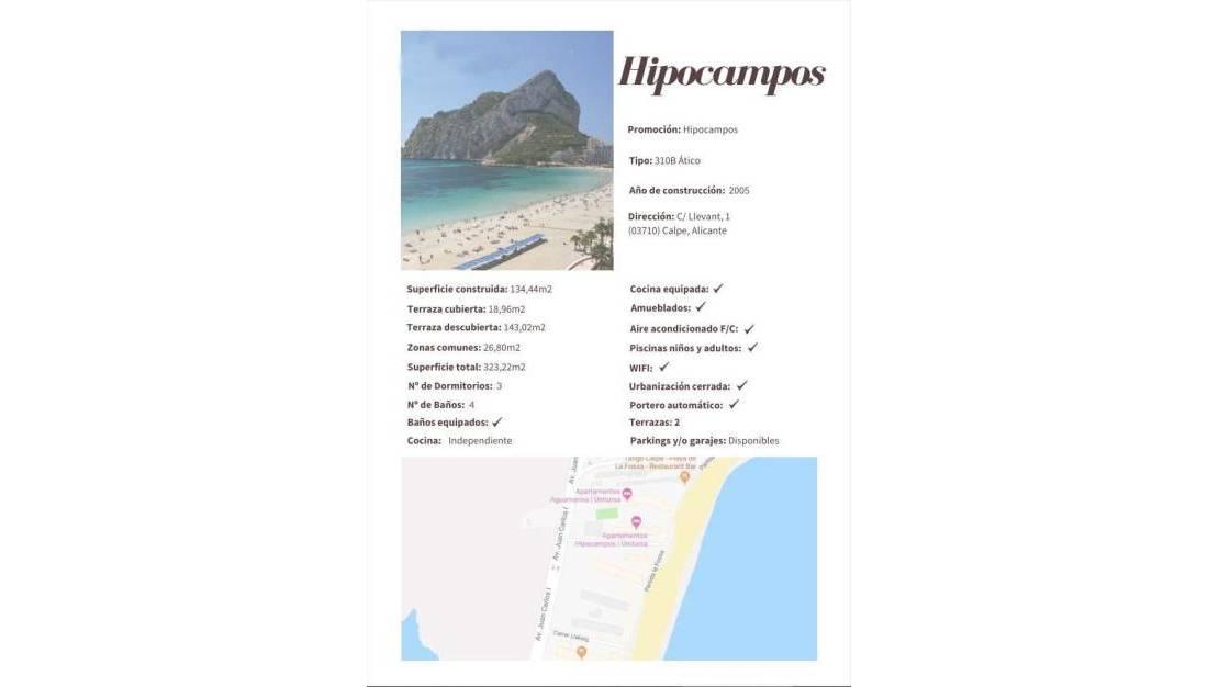 Sale - Apartment - Calpe - Calpe Centro