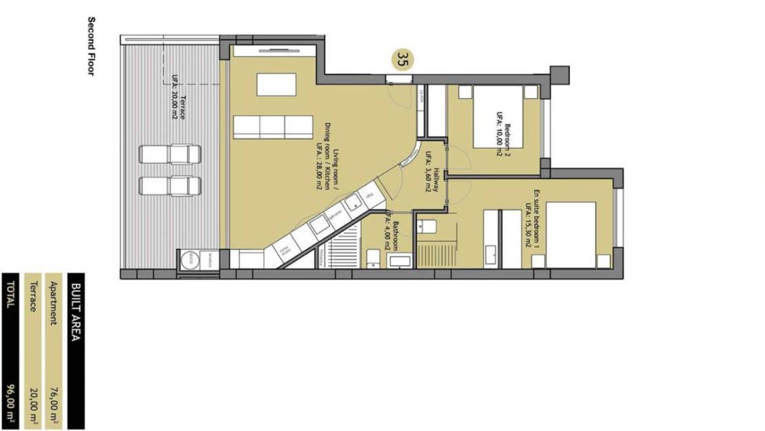 Sale - Apartment - Orihuela - Las Colinas Golf