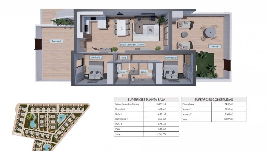 Sale - Apartment - Orihuela - Los Balcones