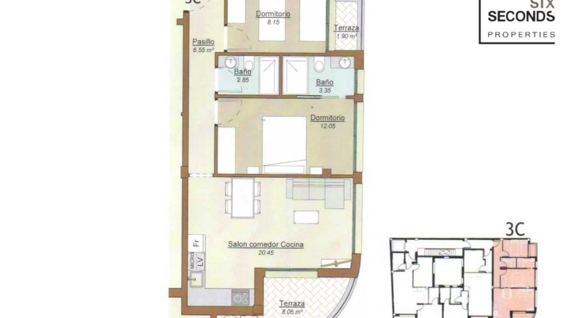 Sale - Apartment - Torrevieja - Playa del Cura