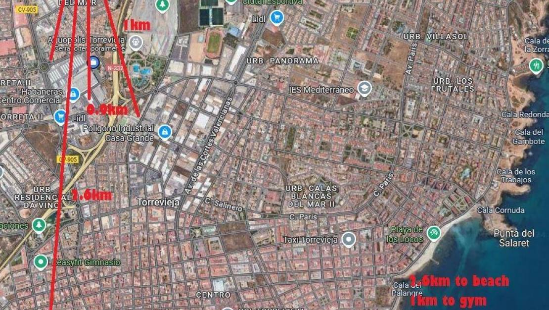 Sale - Bungalow - Torrevieja - Doña ines