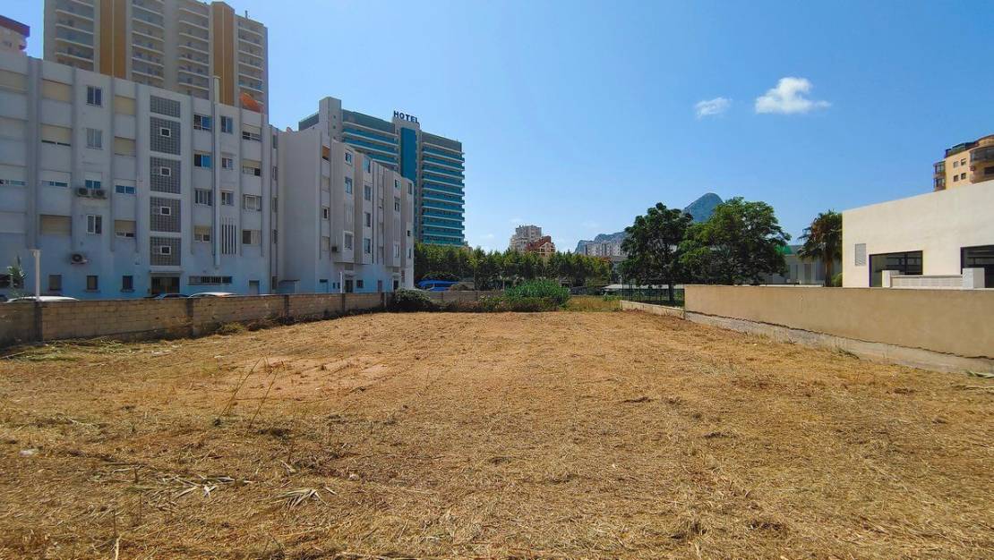 Sale - Land - Calpe - Calpe Centro