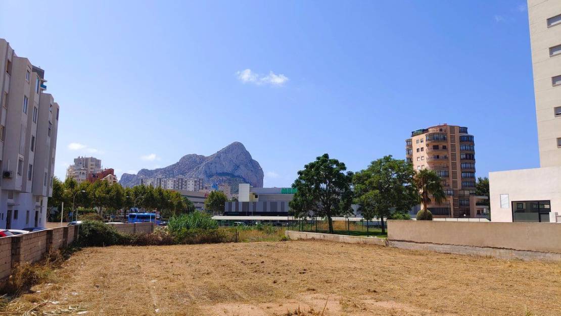 Sale - Land - Calpe - Calpe Centro