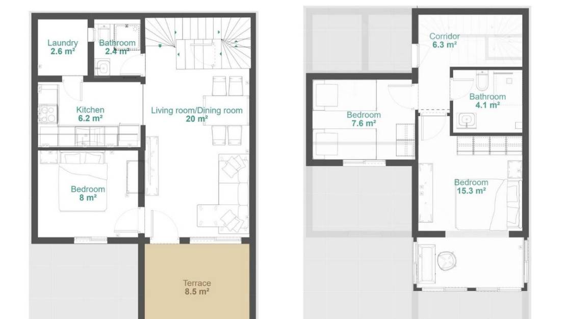 Sale - Town House - Orihuela - Punta Prima