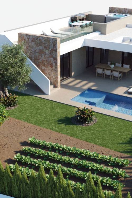 Semi - Detached Villa - New Build - Murcia - Murcia