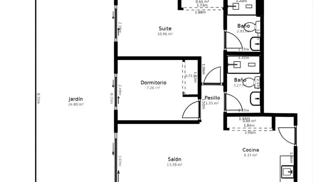 Venta - Apartment - Elche - Arenales del Sol
