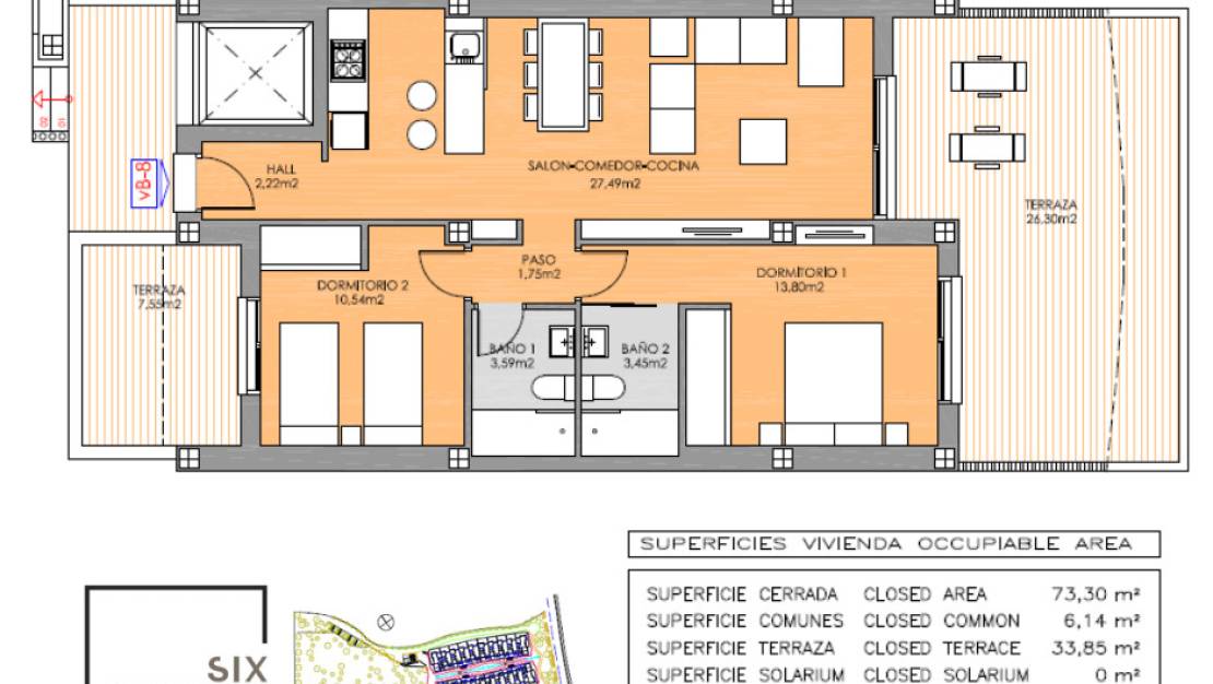 Venta - Apartment - Orihuela - Playa Flamenca