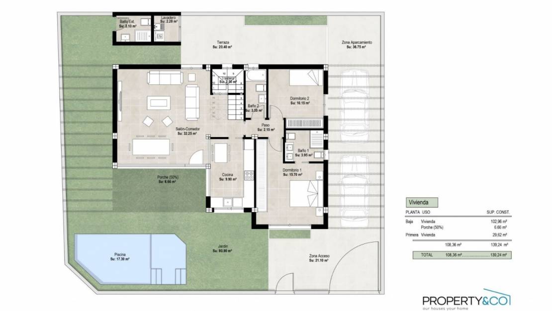 Venta - Detached House / Villa - Mil Palmeras