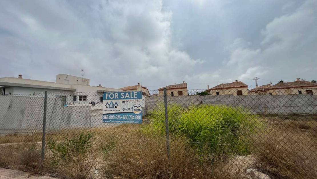 Venta - Plot - San Fulgencio