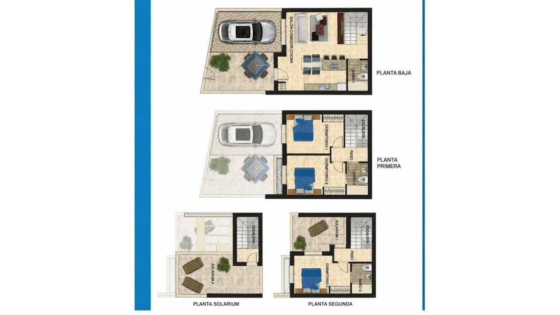 Venta - Terraced house - Orihuela Costa - Las Filipinas