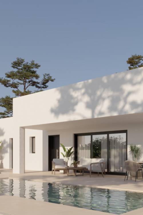 Villa - New Build - Aspe - Aspe Centro