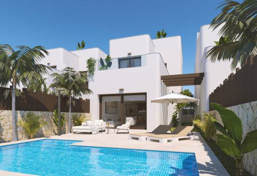 Villa/Semi detached - New Build - Orihuela - Las Mil Palmeras