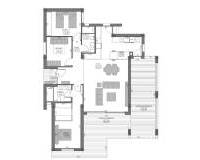 Nueva construcción  - Quad Villa - Algorfa - La Finca Golf Resort
