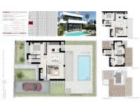 Nueva construcción  - Villa/Semi separado - Rojales - Ciudad Quesada
